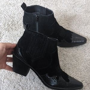 Zara black boots
